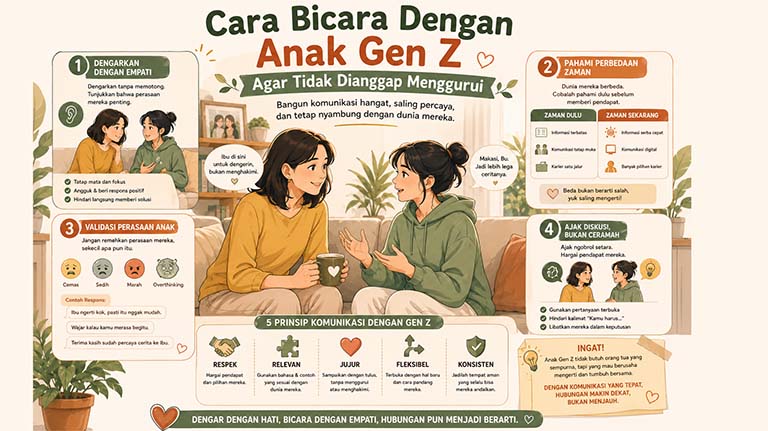 Cara Bicara Dengan Anak Gen Z Agar Tidak Dianggap Menggurui