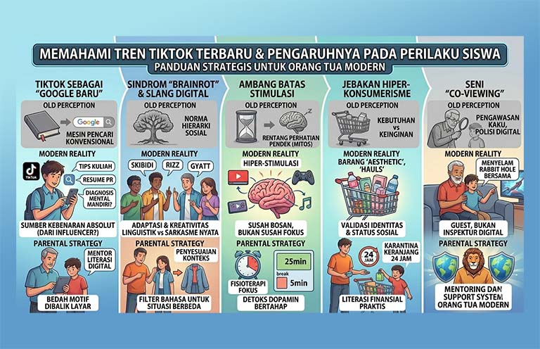 Dampak Tren TikTok Terbaru Pada Perilaku Siswa & Solusinya