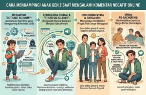Cara Mendampingi Anak Gen Z Saat Mengalami Komentar Negatif Online