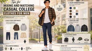 Tips Mix and Match Baju Kasual Kuliah untuk Pria