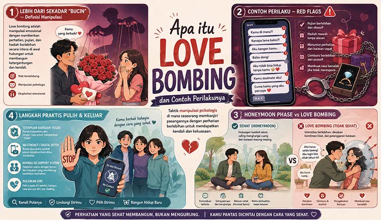 Apa itu Love Bombing dan Contoh Perilakunya