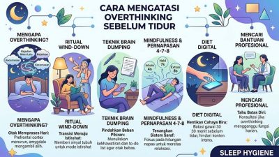 Cara Mengatasi Overthinking Sebelum Tidur untuk Gen Z
