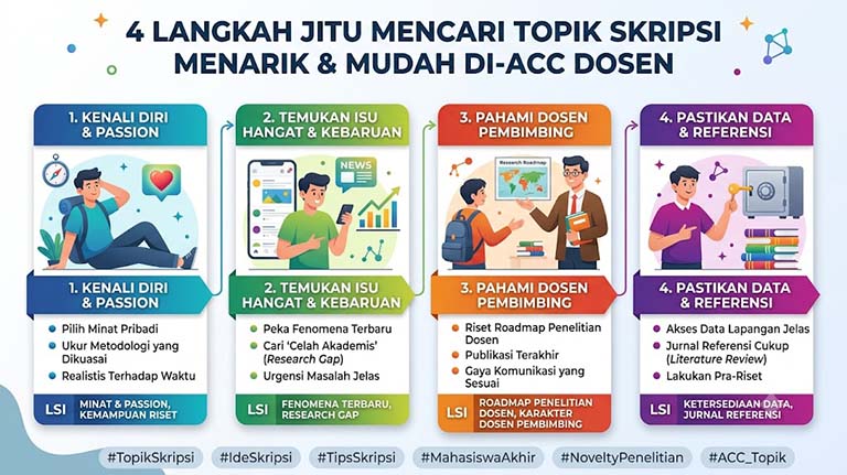 Mencari Topik Skripsi Menarik yang Mudah di-ACC Dosen