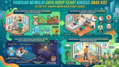 Panduan Memulai Gaya Hidup Sehat Khusus Anak Kos