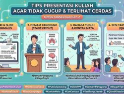 Tips Presentasi Kuliah Agar Tidak Gugup & Terlihat Cerdas
